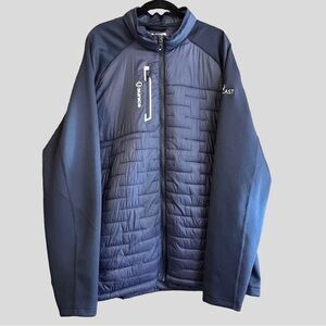 Sunice NWOT Men's Hamilton Element Shield Hybrid Thermal Jacket in Midnight